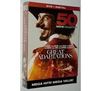 Grandi Adattamenti 50 Film DVD Box Set Anthony Hopkins William Shatner SIGILLATO