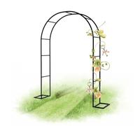 Grandi archi nuziali 2,4 x 2,2 m, 2,8 x 2,2 m, 3 x 2,2 m, 3,5 x 2,2 m, rose, piante rampicanti, arco, decorazione ad arco da giardino, per feste, matrimoni, cortile, prato (dimensioni: L 11,4 x H 2,2