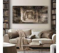 Grandi Architettura Antica Quadri Moderni Soggiorno Con Cornice Stampe da Parete Pietra Retrò Quadro su Tela Camera da letto Cucina Ristorante Decor Murale 50x100 cm