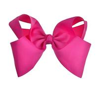 Grandi Bambini Solido Hairbows Ragazza Grosgrain Nastro Bow Clip Copricapo Bambini Hairgrips viola rosso