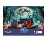 Grandi camion Puzzles 1000 Pezzi In Luna Foresta Colori Brillanti, Un Gioco Di Puzzle Per Pace Interiore, Ideale Per Attività in Famiglia, Regalo Di Compleanno Originale 70x50cm/1000pcs