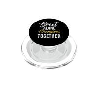 Grandi campioni da soli insieme Sport Team PopSockets PopGrip per MagSafe