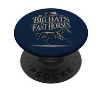 Grandi Cappelli e Cavalli Veloci PopSockets PopGrip Adesivo