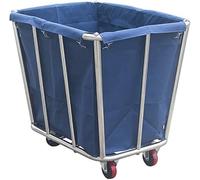 Grandi Carrelli Mobili, Carrello Di Servizio Per La Casa, Carrello Di Servizio Commerciale, Carrello Per Biancheria Con Borse, Carrello Mobile Per La Selezione Della Biancheria Su Ruote Girevoli/Blu/