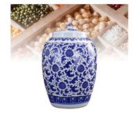 Grandi contenitori for la conservazione degli alimenti, distributore di riso in ceramica, contenitore for la conservazione del riso, contenitori for alimenti con coperchi for riso, soia