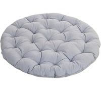 Grandi Cuscini da Pavimento, Cuscini Futon Rotondi in Lino Cuscini da Pavimento Trapuntati in Stile Giapponese Cuscini da Meditazione per Posti A Sedere sul Pavimento Pad, Red-1, 75x75x10cm