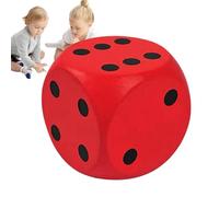 Grandi dadi in schiuma - cubi di apprendimento giganti, enormi dadi in classe | 15 cm giocattoli educativi per l'apprendimento matematico per bambini, durevoli per la festa di jumbo, games