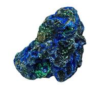 Grandi dimensioni naturali belle azzurrite e malachite esemplari simbiotici pietre di cristallo e cristalli decorazione di cristallo cristallo Cristalli Reiki (Size : 80-100g)