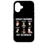 Grandi donne della scienza | Scienza delle ragazze | Girl Scientist Custodia per iPhone 16