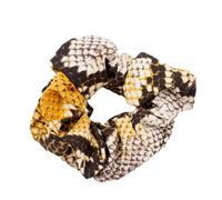 Grandi elastici per capelli a forma di animale, spessi, elastici, per intestino, per coda di cavallo, fascia per capelli, multicolore, serpente giallo cachi