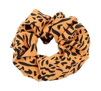 Grandi elastici per capelli elastici decorativi per coda di cavallo elastici per capelli senza soluzione di continuità fascia per capelli multicolore leopardo curcuma
