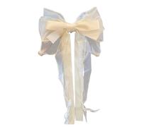 Grandi fiocchi per capelli da donna, grandi forcine per capelli, con fiocco a coda lunga, per appuntamenti, viaggi d'affari, campeggio, picnic, feste