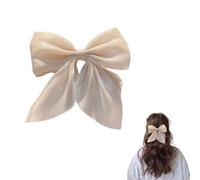 Grandi fiocchi per capelli per donne e ragazze, semplice fiocco in tinta unita fermagli per capelli fiocchi in civetta fermaglio per capelli alligatore barrette a becco d'anatra, forcina con