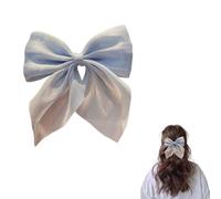 Grandi fiocchi per capelli per donne e ragazze, semplice fiocco in tinta unita fermagli per capelli fiocchi in civetta fermaglio per capelli alligatore barrette a becco d'anatra, forcina con