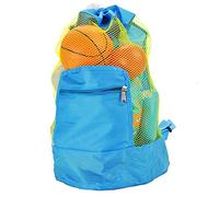 Grandi Giocattoli da Spiaggia Borsa a Rete Borsa da Spiaggia per Giocattoli da Piscina Zaino a Rete per Bambini con Chiusura a Cordoncino per Abbigliamento, Giocattoli, Asciugamani, Costumi da Bagno