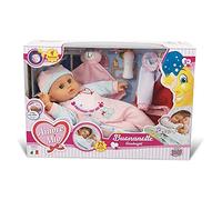 Grandi Giochi Amore Mio Buonanotte - Racconta Una fiaba e Canta la Ninna Nanna. Dice 21 Frasi e Il Pigiamino Si Illumina al Buio. con Accessori Inclusi e Vestito di Ricambio - GG71304