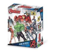 Grandi Giochi Avengers Puzzle 3d Orizzontale 200 Pezzi