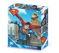 Grandi Giochi Dc Comics Superman Puzzle Lenticolare Orizzontale, con 500 Pezzi Inclusi e Confezione con Effetto 3D Pud03000