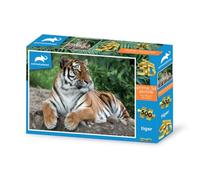 Grandi Giochi Discovery Tigre Puzzle Lenticolare Orizzontale, con 500 Pezzi Inclusi e Confezione con Effetto 3D Pu201000