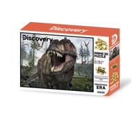 Grandi Giochi Discovery Tirannosaurus Rex Puzzle Lenticolare Orizzontale, con 500 Pezzi Inclusi e Confezione con Effetto 3D Puv00000