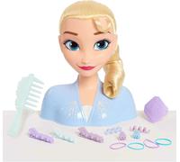 Grandi Giochi FRND2000 Disney Frozen Styling Frozen 2 Testa Elsa con 17 accessor