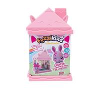 Grandi Giochi - Fuzzikins I Colora Cuccioli CASETTE, La Camera da Letto del Coniglietto, cuccioli da colorare, lavare e ricolorare - FUZ00003