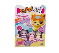 Grandi Giochi - Fuzzikins I Colora Cuccioli, Gattini Sonnacchiosi, cuccioli da colorare, lavare e ricolorare - FUZ00007