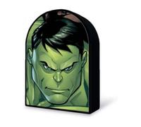 Grandi Giochi GRGPUB00000 Puzzle da 300 Pezzi Lenticolare in Latta - Marvel Com