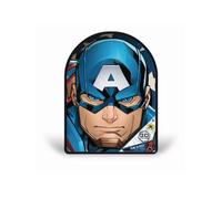 Grandi Giochi GRGPUB01000 Puzzle da 300 Pezzi Lenticolare in Latta - Marvel Com