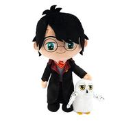Grandi Giochi Harry Potter Harry ed Edvige peluche, 30cm, HRR32000