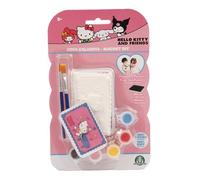 Grandi Giochi Hello Kitty - Calamita Fai da Te Tema Hello Kitty E I Suoi Amici, Kit Art & Craft, Include Pennelli, Colori, Gesso, Crea Il Tuo Magnete Preferito A Partire dai 3 Anni