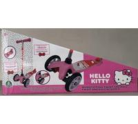 Grandi Giochi Hello Kitty - Monopattino Hello Kitty, Twist & Roll 3 Ruote, Freno di Sicurezza Posteriore, Monopattino In Plastica E Alluminio, Manubrio Fisso,Peso massimo 50 KG,Per Bambini Dai 5 Anni