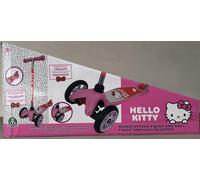Grandi Giochi HKTG1000 Hello Kitty Monopattino Twist & Roll 3 Ruote Freno di Sic