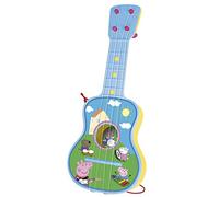 Grandi Giochi Peppa Pig-Chitarra 4 Corde in Astuccio, 2339, Modelli/Colori Assortiti, 1 Pezzo