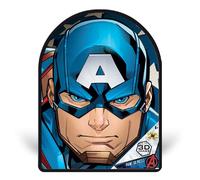 Grandi Giochi Puzzle 3D 300 Pz Olografico In Scatola Di Latta Capitan America Pu
