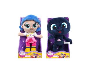 Grandi Giochi Vera ed Il regno dell'Arcobaleno Peluche 24 cm con Suoni