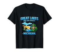 Grandi Laghi e Laghi Effetti Michigan State Pride Graphic Maglietta