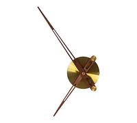 ＡＷＨＡＯ Grandi Lancette Dell'orologio 3D da Parete di Orologeria, Kit Movimento Silenzioso al Quarzo per Orologio Fai da Te, Motore Orologio per Parti Riparazione Orologio Parete Sostituzione, Oro