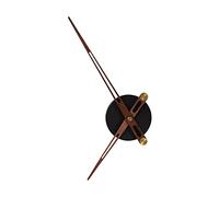 ＡＷＨＡＯ Grandi Lancette Dell'orologio 3D da Parete di Orologeria, Kit Movimento Silenzioso al Quarzo per Orologio Fai da Te, Motore Orologio per Parti Riparazione Orologio Parete Sostituzione, Nero