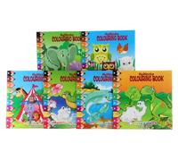Grandi libri da colorare secondo i numeri