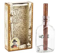 Great Minds- Grandi menti di Churchill Cigar And Whiskey Bottle Puzzle, Colore Transparent, GM1350