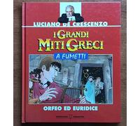 grandi miti greci a fumetti - orfeo ed euridice