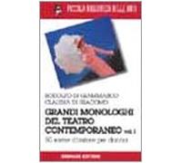 Grandi monologhi del teatro contemporaneo. Vol. 1: Donna.
