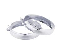 Grandi orecchini a cerchio unici moderni semplici orecchini grandi gioielli progettati per comfort e indossare tutto il giorno cerchi d'oro, 20mm, come descritto, come descritto