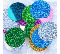 Grandi paillettes 40 mm 50 mm Grandi paillettes Pailettes Lentejuelas Sequenza Materiale per cucito Artigianato Fai da te Accessori per abbigliamento-mix-40 mm 30 g