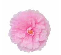 Grandi peonie artificiali per la decorazione della casa, simulazione di oggetti di scena per festival, matrimoni ed eventi, 50 cm, sfondo decorativo da parete (rosa)