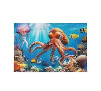 Grandi polpi Ocean Animal Piecing Puzzle Piecing Puzzle per giochi per famiglie Giochi difficili I più grandi regali per la tua famiglia Puzzle per adulti 500 pezzi