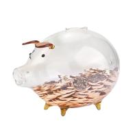 Grandi salvadanai in vetro trasparente salvadanaio in in scatola for il risparmio di denaro regalo for bambini