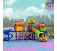 Grandi scivoli da esterno, set combinati di scivoli da esterno e altalene for la scuola materna, attrezzature for parchi giochi for comunità residenziali(A14)