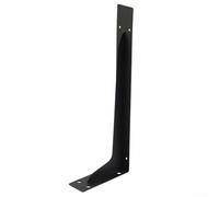 Grandi staffe per mensole in ferro, resistenti supporti da parete per esporre composizioni floreali e altro (15,2 cm)
